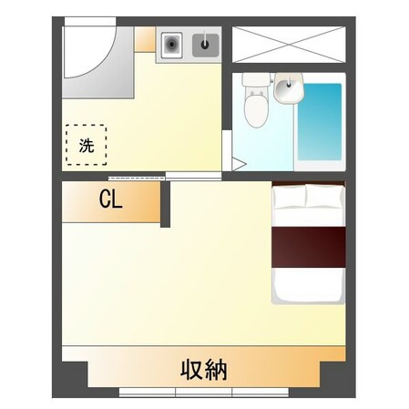 宇多津駅 徒歩9分 4階の物件間取画像